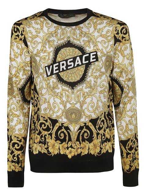 versace knitwear pulls|farfetch versace sweaters.